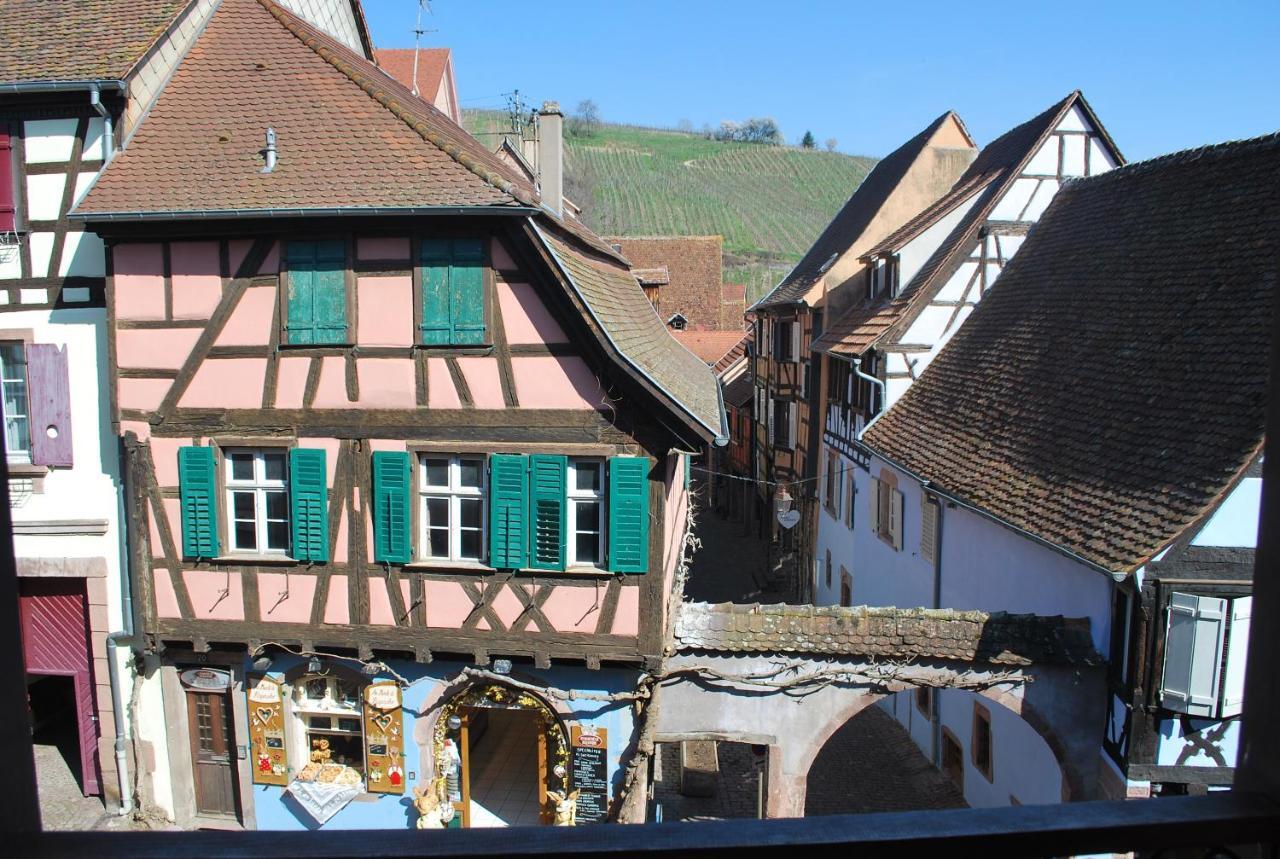 Gite "Au Coeur De Riquewihr - Vue Sur Le Vignoble" A Riquewihr公寓 外观 照片